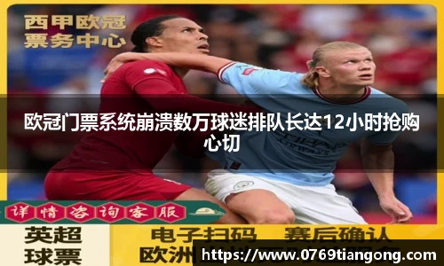 欧冠门票系统崩溃数万球迷排队长达12小时抢购心切